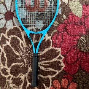 Wilson Vibrant Blue Tennis Racket